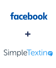 Integracja Facebook i SimpleTexting