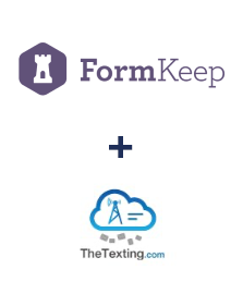 Integracja FormKeep i TheTexting