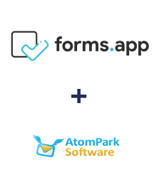 Integracja forms.app i AtomPark