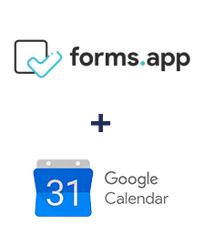 Integracja forms.app i Google Calendar