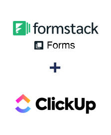 Integracja Formstack Forms i ClickUp