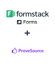 Integracja Formstack Forms i ProveSource