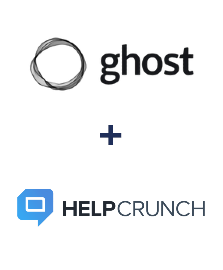 Integracja Ghost i HelpCrunch