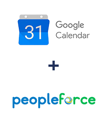 Integracja Google Calendar i PeopleForce