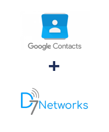 Integracja Google Contacts i D7 Networks