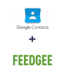 Integracja Google Contacts i Feedgee