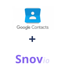 Integracja Google Contacts i Snovio