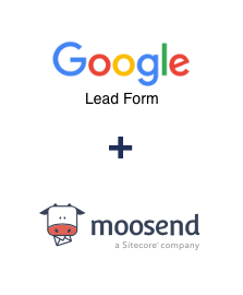 Integracja Google Lead Form i Moosend