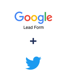 Integracja Google Lead Form i Twitter
