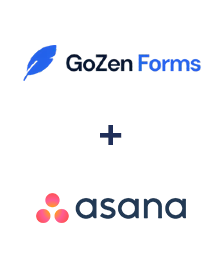 Integracja GoZen Forms i Asana