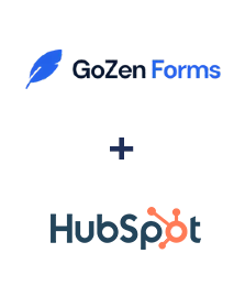 Integracja GoZen Forms i HubSpot