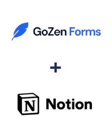 Integracja GoZen Forms i Notion