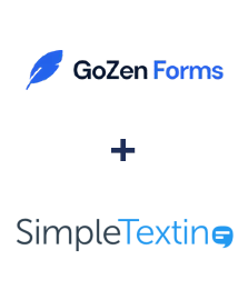 Integracja GoZen Forms i SimpleTexting