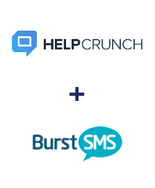 Integracja HelpCrunch i Burst SMS