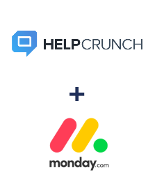 Integracja HelpCrunch i Monday.com