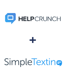 Integracja HelpCrunch i SimpleTexting