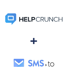 Integracja HelpCrunch i SMS.to