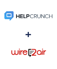 Integracja HelpCrunch i Wire2Air