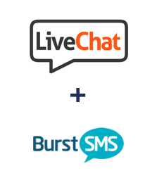 Integracja LiveChat i Burst SMS