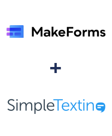 Integracja MakeForms i SimpleTexting
