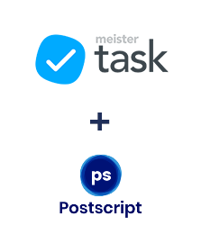 Integracja MeisterTask i Postscript