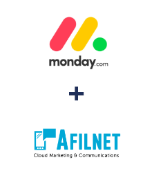 Integracja Monday.com i Afilnet