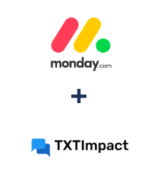 Integracja Monday.com i TXTImpact