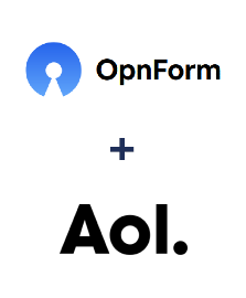 Integracja OpnForm i AOL