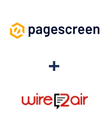 Integracja Pagescreen i Wire2Air