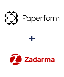 Integracja Paperform i Zadarma