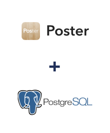 Integracja Poster i PostgreSQL