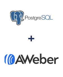 Integracja PostgreSQL i AWeber