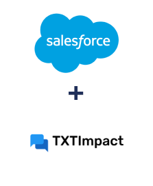 Integracja Salesforce CRM i TXTImpact