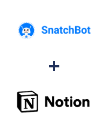 Integracja SnatchBot i Notion
