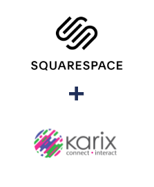 Integracja Squarespace i Karix