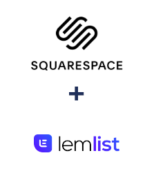 Integracja Squarespace i Lemlist
