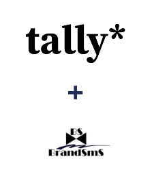 Integracja Tally i BrandSMS 