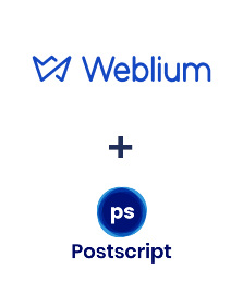 Integracja Weblium i Postscript