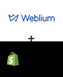 Integracja Weblium i Shopify