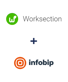 Integracja Worksection i Infobip