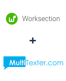 Integracja Worksection i Multitexter