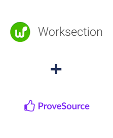 Integracja Worksection i ProveSource