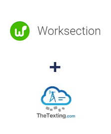 Integracja Worksection i TheTexting