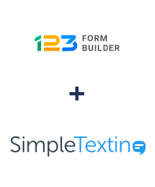 Integração de 123FormBuilder e SimpleTexting