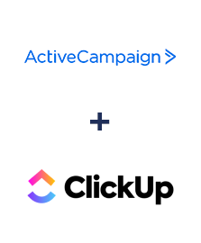Integração de ActiveCampaign e ClickUp