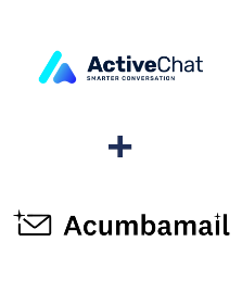 Integração de ActiveChat e Acumbamail