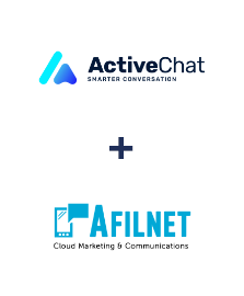 Integração de ActiveChat e Afilnet