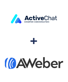 Integração de ActiveChat e AWeber