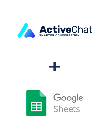 Integração de ActiveChat e Google Sheets