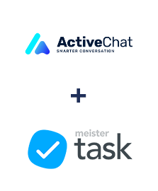 Integração de ActiveChat e MeisterTask